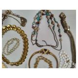 Lot of Costume Jewelry Necklaces