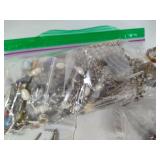 Costume Jewelry Assortment w/Holder