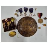 Lot of Military Pins/Medals/etc