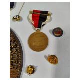 Lot of Military Pins/Medals/etc