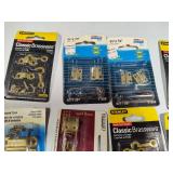 Assortment of Hinges, Hooks, Brassware & Candle Snuffers