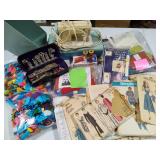 Portable Signature Sewing Machine, Patterns, Thread & More