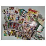 Assortment of Football, Basketball & Baseball Cards