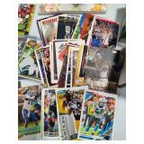 Assortment of Football, Basketball & Baseball Cards