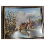 P. Moienaar Framed Country Cottages