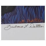 "Late Night Bear" Signed/Numbered by Minnesota Artist Barbara Dettler