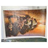 Yosemite State Park Landscape & Commerative Showcase Poster