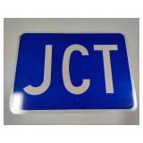 Old Metal Road Sign