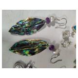 Lot of 925/Sterling Silver Earrings
