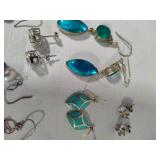 Lot of 925/Sterling Silver Earrings