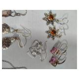 Lot of 925/Sterling Silver Earrings