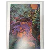 "Late Night Bear" Signed/Numbered by Minnesota Artist Barbara Dettler