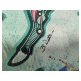 Four Colorful Art Pieces Signed by Minnesota Artist Barbara Dettler