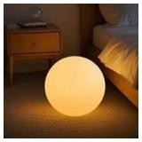LED Glowing Orb Floor Lamp $84.99 Retail - Brand New