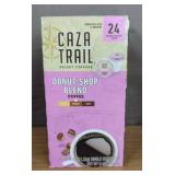 Caza Trail Donut Blend Coffee K Cups 4 Boxes 96 Count $59.99 Retail - Brand New