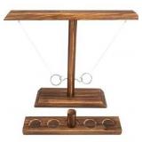 DreamToyz Wooden Ring Toss Game $39.99 Retail - Brand New