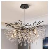 Crystal Branch 30' Chandelier $289.99 Retail - Brand New