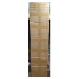 Industrial Pipe Wall Shelving 48'  3 Tier Dark Brown $139.99 Retail - Brand New
