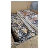 10' x 14' Vintage Multicolored Washable Area Rug $189.99 Retail - Brand New