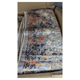 10' x 14' Vintage Multicolored Washable Area Rug $189.99 Retail - Brand New