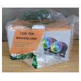 2-Pack Sound Activated Party Lights - Brand New