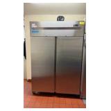 Avantco 54" two-section  reach-in freezer -Works
