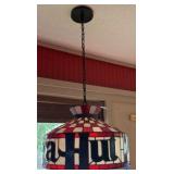 Pizza Hut hanging light fixture