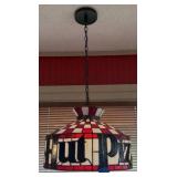 Pizza Hut hanging light fixture