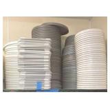 Molded Plastic 9x13 pan separators & round separators.