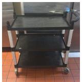 3-tier rolling utility cart