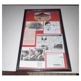 Pizza Hut Framed Historical Collage 32” x 32”