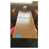 2 Tables & 4 Chairs plus Napkin Dispenser