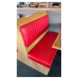 2 Tables, 4 Chairs, plus Double-sided Booth seat