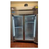 Avantco 54" two-section  reach-in freezer -Works