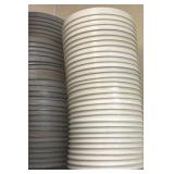 Molded Plastic 9x13 pan separators & round separators.