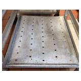 (2) NSF Rolling stainless steel utility rack/speed racks