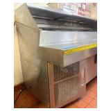 Refrigerated Cold holding Prep Table w/ refrigerated ingredient rail