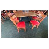 6 Tables and Ten Chairs plus Napkin Dispensers