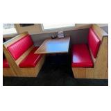 4 Tables & 5 Booth seats plus Napkin Dispensers