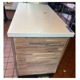 POS front desk L55”