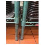(2) Metro NSF 4-tier Wire Racks, 35 1/4”w