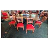6 Tables and Ten Chairs plus Napkin Dispensers