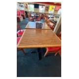 2 Tables & 4 Chairs plus Napkin Dispenser