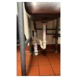 One Compartment SS Sink with backsplash