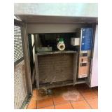 Refrigerated Cold holding Prep Table w/ refrigerated ingredient rail