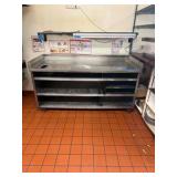 Stainless Steel Rolling Prep table