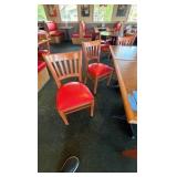 6 Tables and Ten Chairs plus Napkin Dispensers