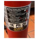 2 fire extinguishers