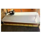 Two Tier Stainless Steel Regency NSF 60" Stainless Work Table
