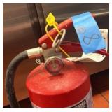 2 fire extinguishers